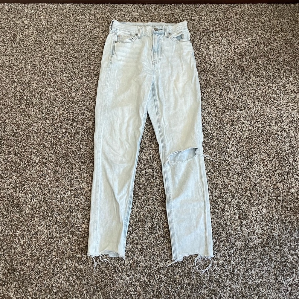 American Eagle mom jeans